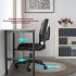 Scaun de birou, Quasar & Co.®, ergonomic, manere rabatabile, sezut si spatar buretat, inaltime reglabila, scaune 5 roti pivotante, rotativ, sistem rotire 360°, piele ecologica, GAMA, bej [6]