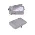 Set 6 huse organizare bagaj, Quasar & Co.®, impermeabile, sistem compresie/extensie cu fermoar, gri [6]