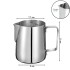 Cana din inox, latiera pentru spumare cu maner, Quasar & Co.®, cana de lapte sau cappucino, cu cioc, cana pentru bar, cana barista, 600 ml, h 11 cm [6]