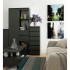 Comoda cu 6 sertare, PAL laminat 16 mm, 40x35x109 cm, gri [4]