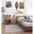 Comoda cu 4 sertare, PAL laminat 16mm, 40x35x74 cm, stejar artisan [3]