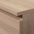 BBirou colt stanga in L cu 3 sertare si rafturi, PAL laminat 16 mm, 155x85x77 cm, stejar sonoma [2]