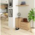 Dulap pantofi S16 cu comoda, 3 niveluri rabatabile, PAL laminat 16 mm, 98x33x67 cm, stejar sonoma [4]