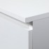 Dulap pantofi cu 3 usi rabatabile, PAL laminat 16 mm, 60x29x113 cm, alb [4]