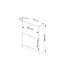 Dulap pantofi cu 2 usi rabatabile, PAL laminat 16 mm, 60x20x80 cm, stejar sonoma [3]
