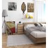 Comoda cu 4 sertare, PAL laminat 16mm, 40x35x74 cm, stejar sonoma [4]