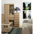 Comoda cu 6 sertare, PAL laminat 16 mm, 40x35x109 cm, stejar sonoma [4]