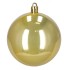 Set globuri decorative, 36 bucati, plastic, 6.5 cm, auriu si ecru [11]
