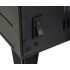Semineu electric 2000W cu efect de flacara, termostat digital si timer, telecomanda, 52x32x18 cm, negru [7]