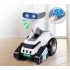 Robot rover interactiv pentru copii cu muzica, lumini, dans si invatare engleza, 19x16x11 cm, alb [6]