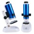 Microscop educational cu accesorii, marire 100x-250x, iluminare LED, suport smartphone, set pentru experimente [3]