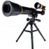 Telescop pentru copii cu stativ si 2 oculare pentru observarea cerului, 46x43x33 cm, negru [9]