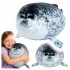 Foca de plus moale 60 cm, jucarie pufoasa pentru copii si adulti, pernuta decorativa gri [2]