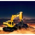 Set utilaje construction RC cu excavator si basculanta, lumini si abur, telecomanda, 3 accesorii incluse [8]