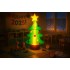 Brad gonflabil de exterior decor de Craciun, iluminare LED, compresor integrat, 125 cm, verde [4]