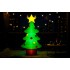 Brad gonflabil de exterior decor de Craciun, iluminare LED, compresor integrat, 125 cm, verde [6]