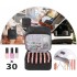 Organizator cosmetica tip beauty cu 2 compartimente, piele ecologica, 24x24x20 cm [11]