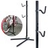Suport service pentru biciclete cu inaltime reglabila, otel si cauciuc, 30 kg, negru [4]