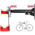Suport biciclete pliabil pentru perete, metal, 45x36x20 cm [6]