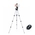 Set stativ foto trepied universal din aluminiu cu telecomanda bluetooth, 34–103 cm [9]