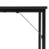 Birou cu blat MDF si cadru metalic, 100x50x76 cm, negru [11]