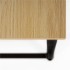 Birou cu blat MDF si cadru metalic, 100x50x76 cm, maro deschis [11]