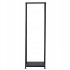 Suport metalic pentru lemne 34x34x111 cm, capacitate mare, negru [7]
