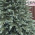 Brad artificial Christmas Deluxe by Sersimo, Alaska Select verde argintiu, integral 3D, 300 cm [2]