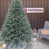 Brad artificial Christmas Deluxe by Sersimo, Alaska Select verde argintiu, integral 3D, 300 cm [4]