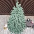 Brad artificial Christmas Deluxe by Sersimo, Kovalivska argintiu, 3D, 180 cm [9]