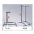 Aparat pentru tractiuni, Vivatechnix, Inaltime 120 â€“ 210 cm, Greutate max 100 Kg, 1140 x 1200 x 2010 mm [6]