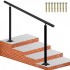 Balustrada aluminiu, max 5 trepte Vivatechnix Negru Mat, Inaltime 91 cm, lungime 152.8 cm, pozitii reglabile [4]