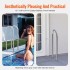Balustrada aluminiu pentru piscina, 400 x 90 x 915 mm, Capacitate 100 kg, protectie UV, accesorii montaj incluse [6]