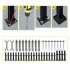 Balustrada fier forjat, 4-5 trepte Vivatechnix Negru Mat, Inaltime 99.8 cm, lungime 144.7 cm, pozitii reglabile [7]