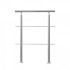 Balustrada inox, 1-2 trepte Vivatechnix, 800 x 104 x 1060 mm, Unghi reglabil 0Â° - 45Â°, accesorii prindere [2]