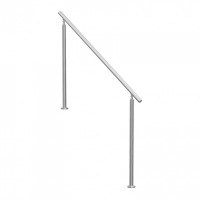 Balustrada inox, 4-5 trepte Vivatechnix, Inaltime 1060 mm, lungime 1500 mm, pozitii reglabile
