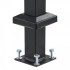 Balustrada otel, 4-5 trepte Vivatechnix, Dimensiune 1380 x 84 x 920 mm, Unghi reglabil 0Â° - 40Â°, Negru [3]