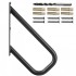 Balustrada otel, Prindere perete, pentru 1-2 trepte, lungime 480 mm, max 240 kg [4]