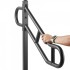 Balustrada otel, Prindere podea, pentru 1-3 trepte, lungime 1029 mm, max 113 kg [2]