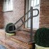 Balustrada otel, Prindere podea, pentru 1-3 trepte, lungime 1029 mm, max 113 kg [5]