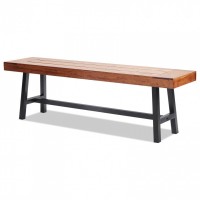 Banca pentru gradina, Vivatechnix Metal/Lemn, 36.5 x 160 x 48.2 cm, 3 persoane, max 227 kg Banca pentru gradina, Vivatechnix Metal/Lemn, 36.5 x 160 x 48.2 cm, 3 persoane, max 227 kg