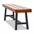 Banca pentru gradina, Vivatechnix Metal/Lemn, 36.5 x 160 x 48.2 cm, 3 persoane, max 227 kg [2]