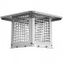 Capac terminal patrat pentru cos de fum, Vivatechnix Inox, 229 x 229 mm [3]