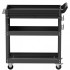 Carucior cu 4 niveluri pentru scule, Vivatechnix max 160 kg, 4 x roti, 830 x 350 x 826 mm, 1 sertar cu cheie, carlige laterale [3]