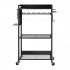 Carucior cu 4 niveluri pentru scule, Vivatechnix max 68 kg, 4 x roti, 560 x 350 x 970 mm, carlige laterale [3]