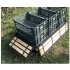 Carucior de gradina Vivatechnix VMD-1012, roti gonflabile, 1380x650 x600 mm, max 300Kg, fara ladite [9]