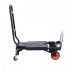 Carucior marfa 2 in 1, Capacitate max 136 kg, Greutate 8.8 Kg, Aluminiu, Pliabil, Negru [2]