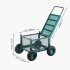 Carucior multifunctional pentru gradina cu sezut, 760Ã—520Ã—440 mm, Capacitate 181 kg, Otel, Roti gonflabile  [7]