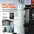 Carucior pentru aparat de sudura si accesorii, Otel, max 120 kg, 2 niveluri, 750x710x480 mm [4]