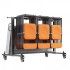 Carucior pentru mese si scaune pliante, Otel, 1830x860x1820 mm, Capacitate 42 scaune sau 12 mese, max 240 kg [9]